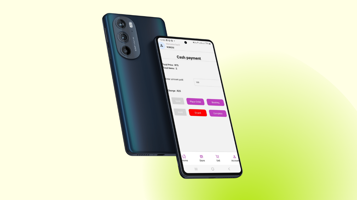 Bongo POS App Interface